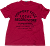 Support Your Local Record Store Ruby Red A-Side