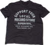 Support Your Local Record Store Vintage Black A-Side