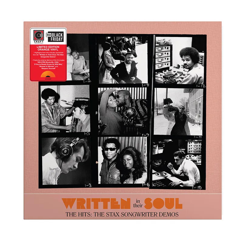 Written In Their Soul – The Hits: The Stax Songwriter Demos (Orange Vinyl)