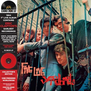 FIVE LIVE YARDBIRDS (TRANSCLUENT RED VINYL) *RSD*