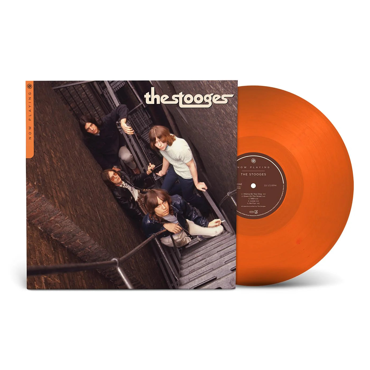 Now Playing: The Stooges (Orange Vinyl)