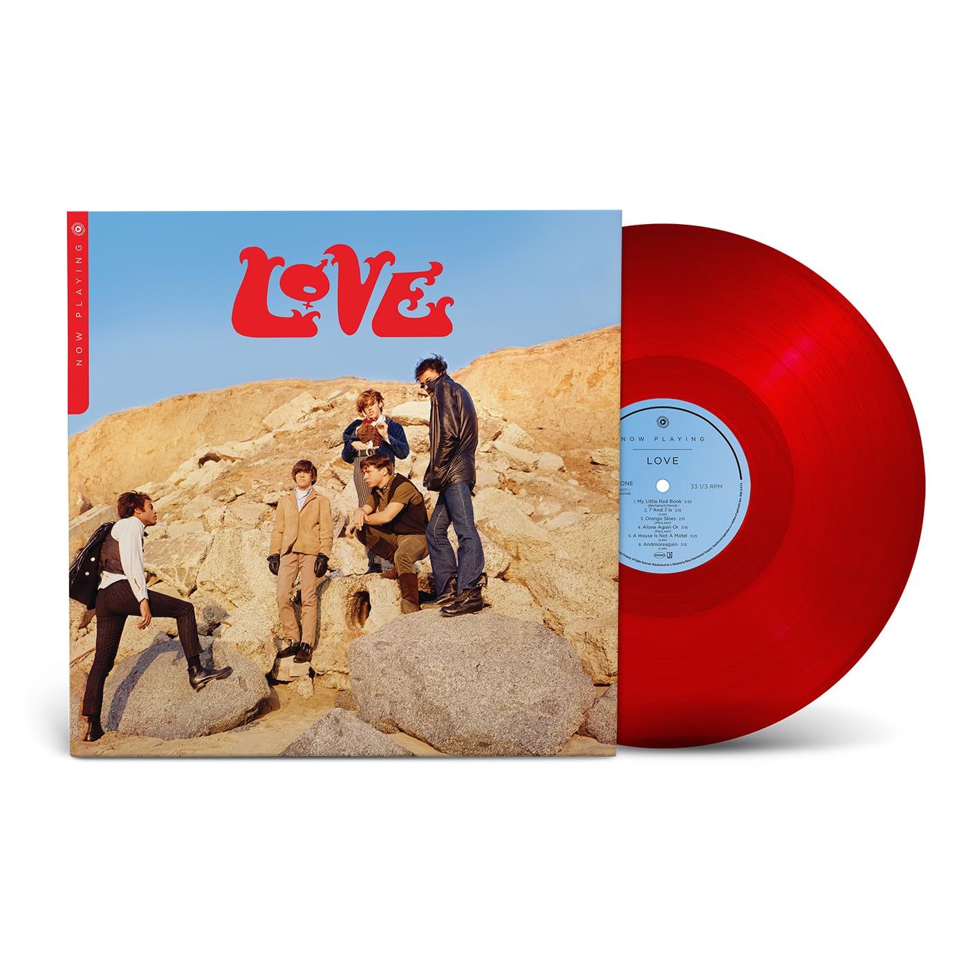 Now Playing: Love (Red Transparent Vinyl)