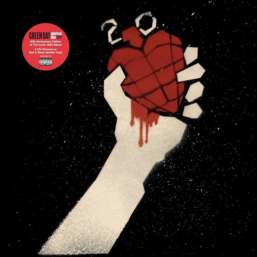 American Idiot (Red & Black Splatter 20th Anniversary Vinyl)