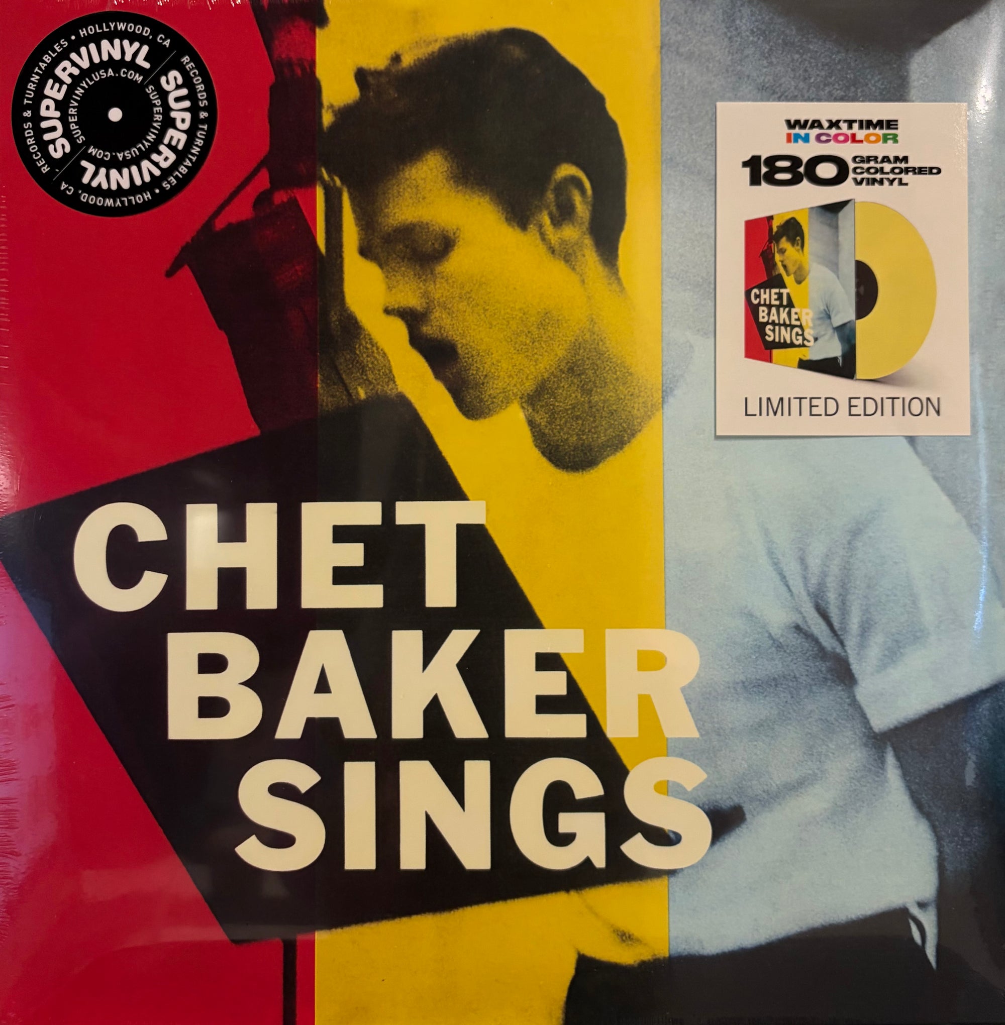 Chet Baker Sings (180g yellow vinyl) - SUPERVINYL Chet Baker Sings (180g yellow vinyl) - SUPERVINYL