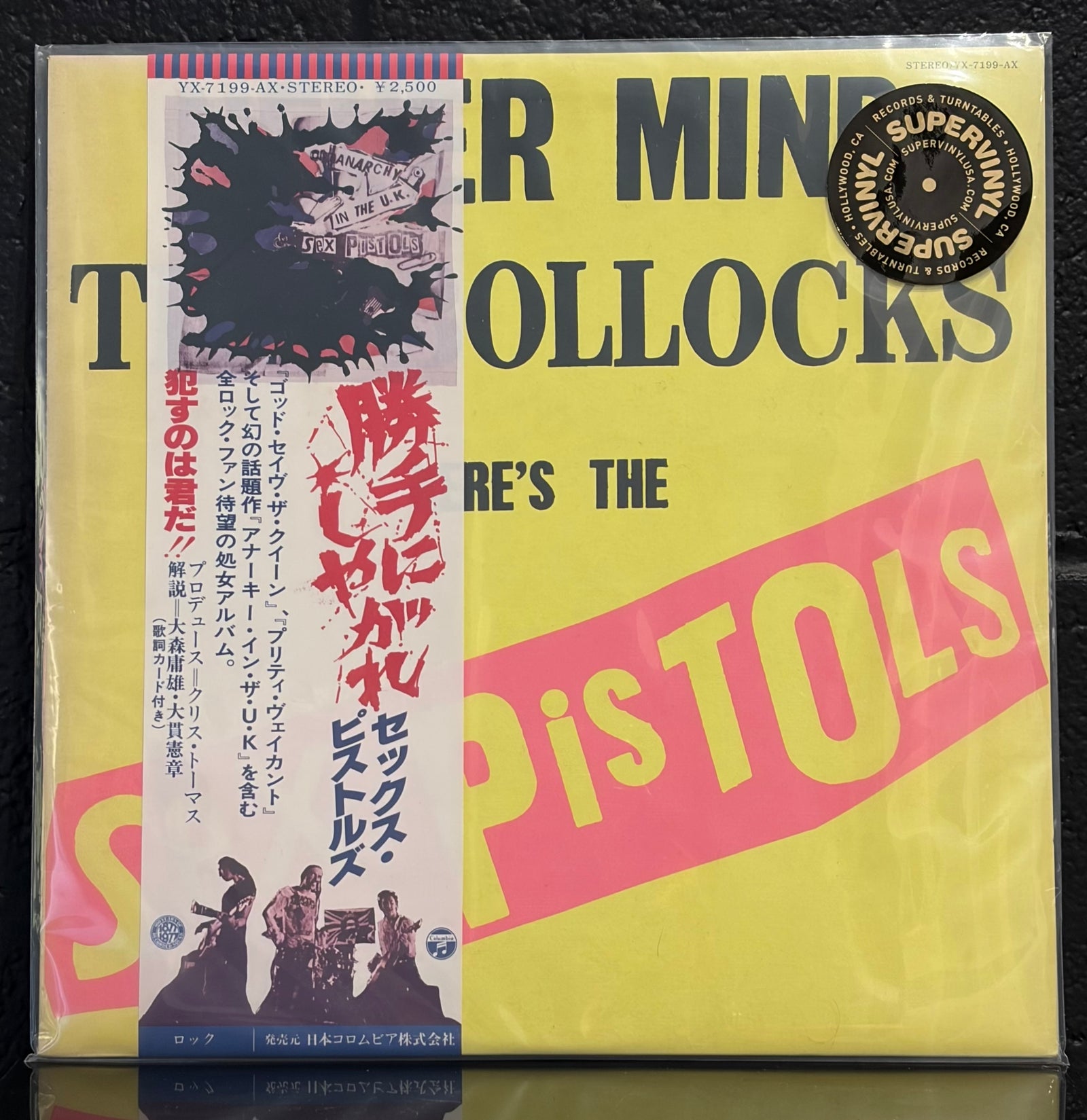 Never Mind the Bollocks 1977 first issue (with OBI)