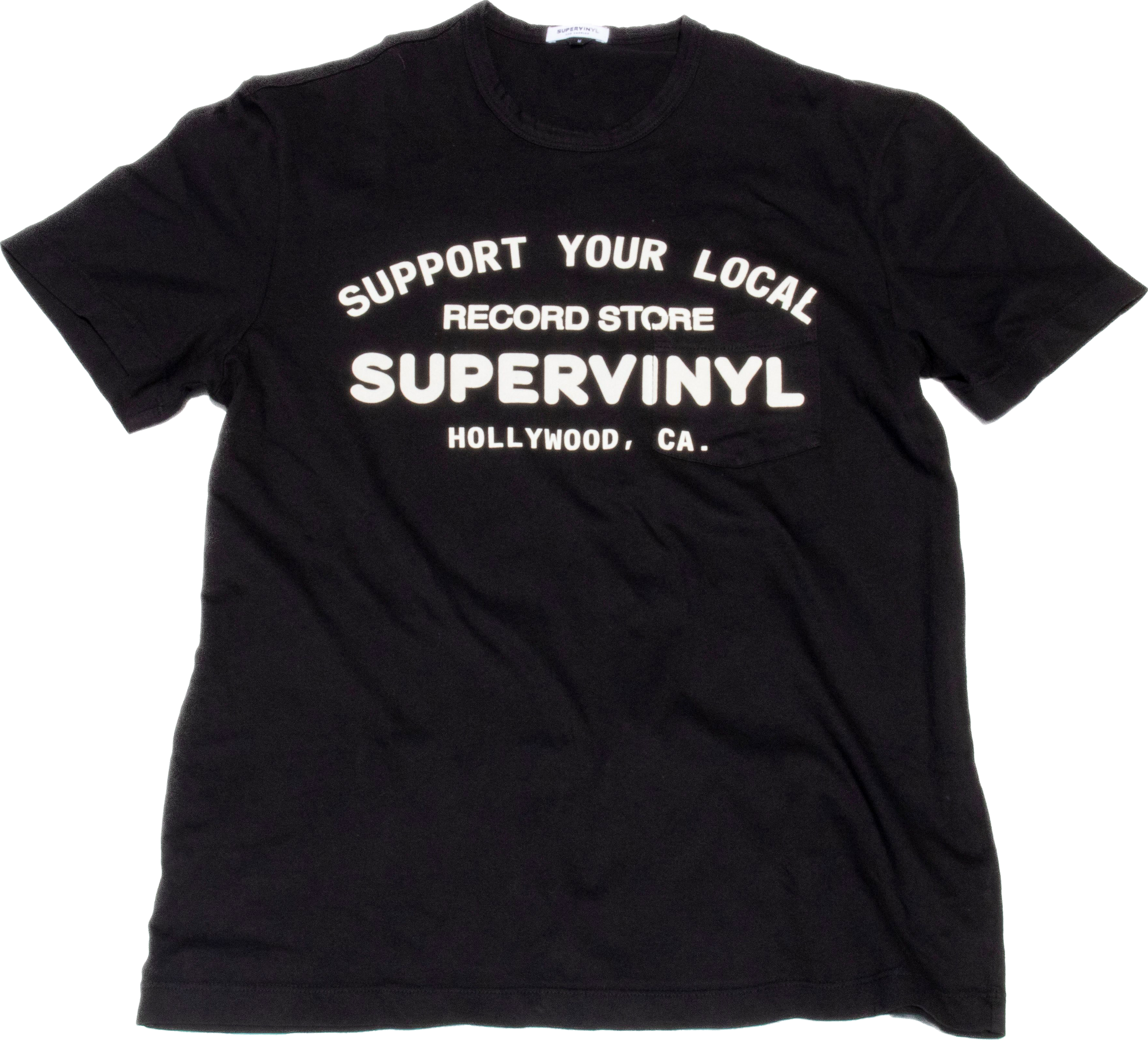 New Support Your Local Record Store Jet Black