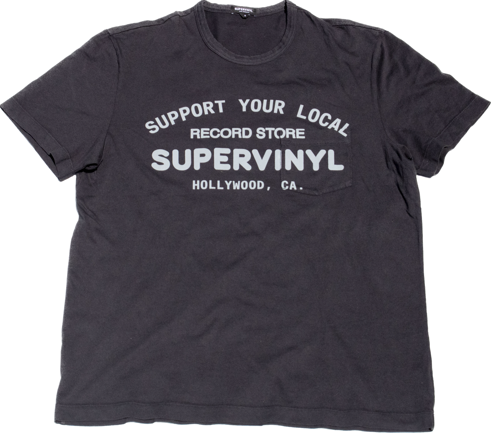 New Support Your Local Record Store Vintage Black