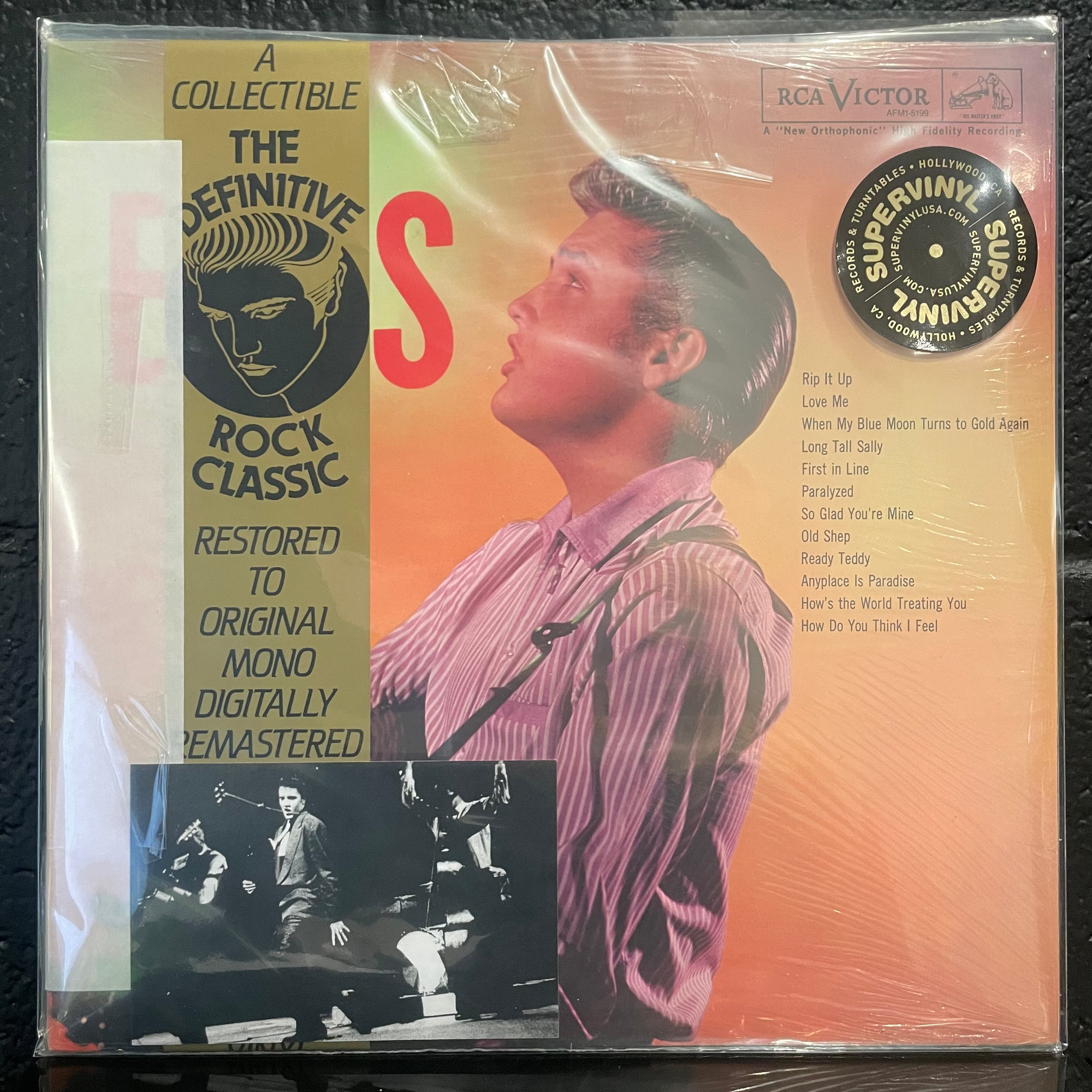 Elvis 1984 sealed virgin vinyl remastered U.S. mono LP