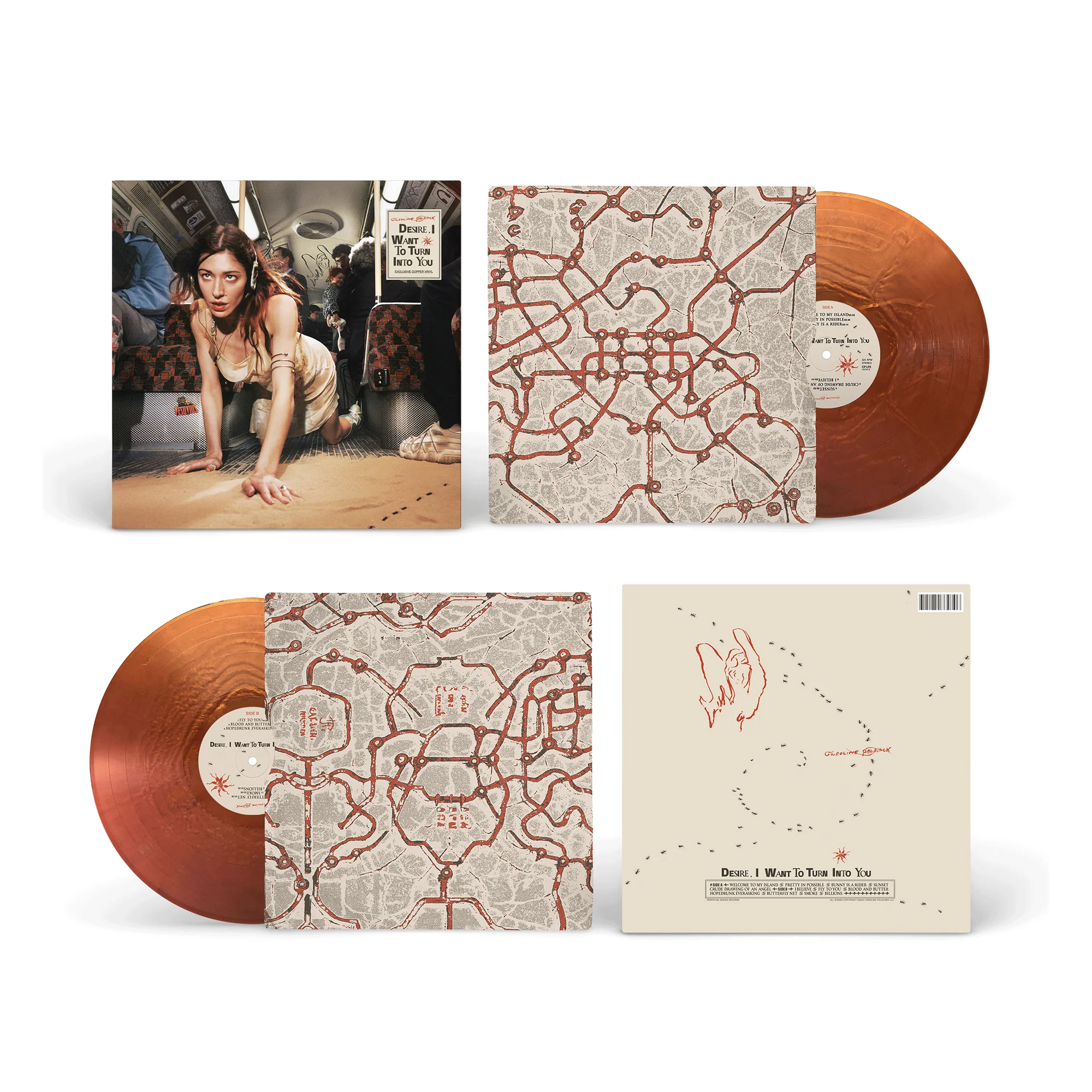 Desire, I Want to Turn Into You (Metallic Copper Vinyl)