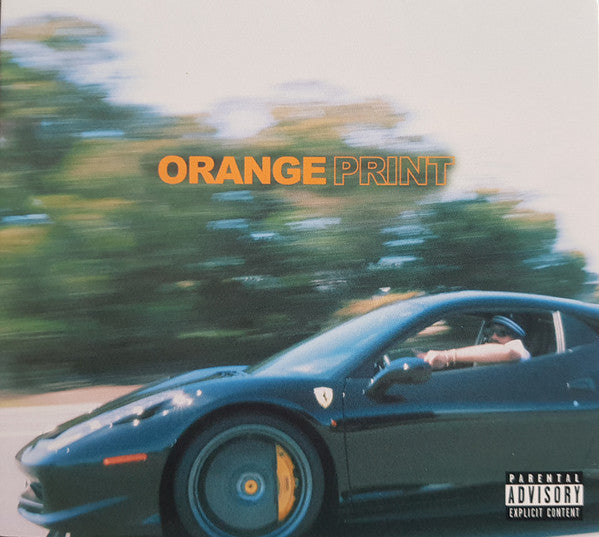 ORANGE PRINT (TRANSPARENT ORANGE VINYL)