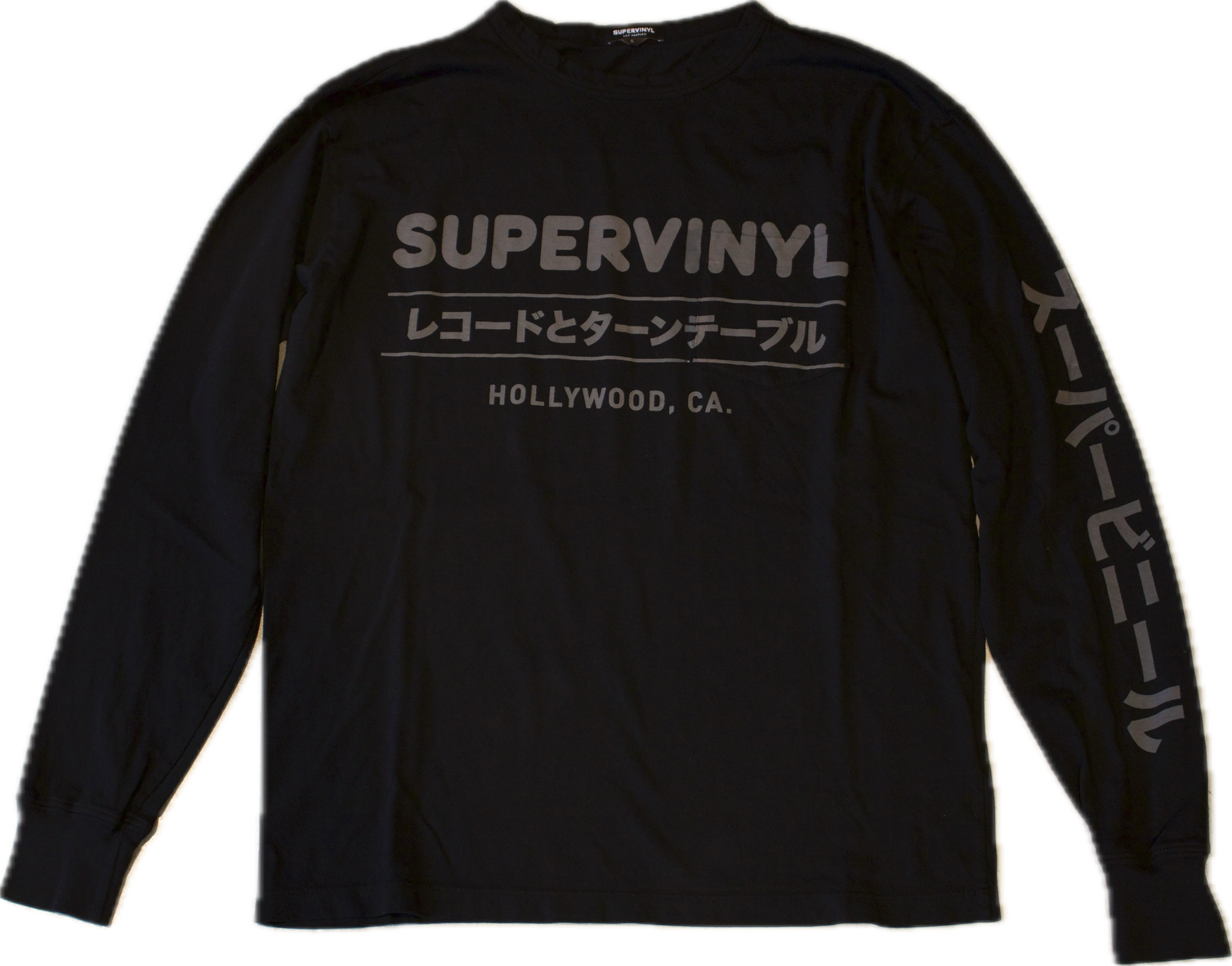 Japan A-Side (Black w/ Charcoal Ink)