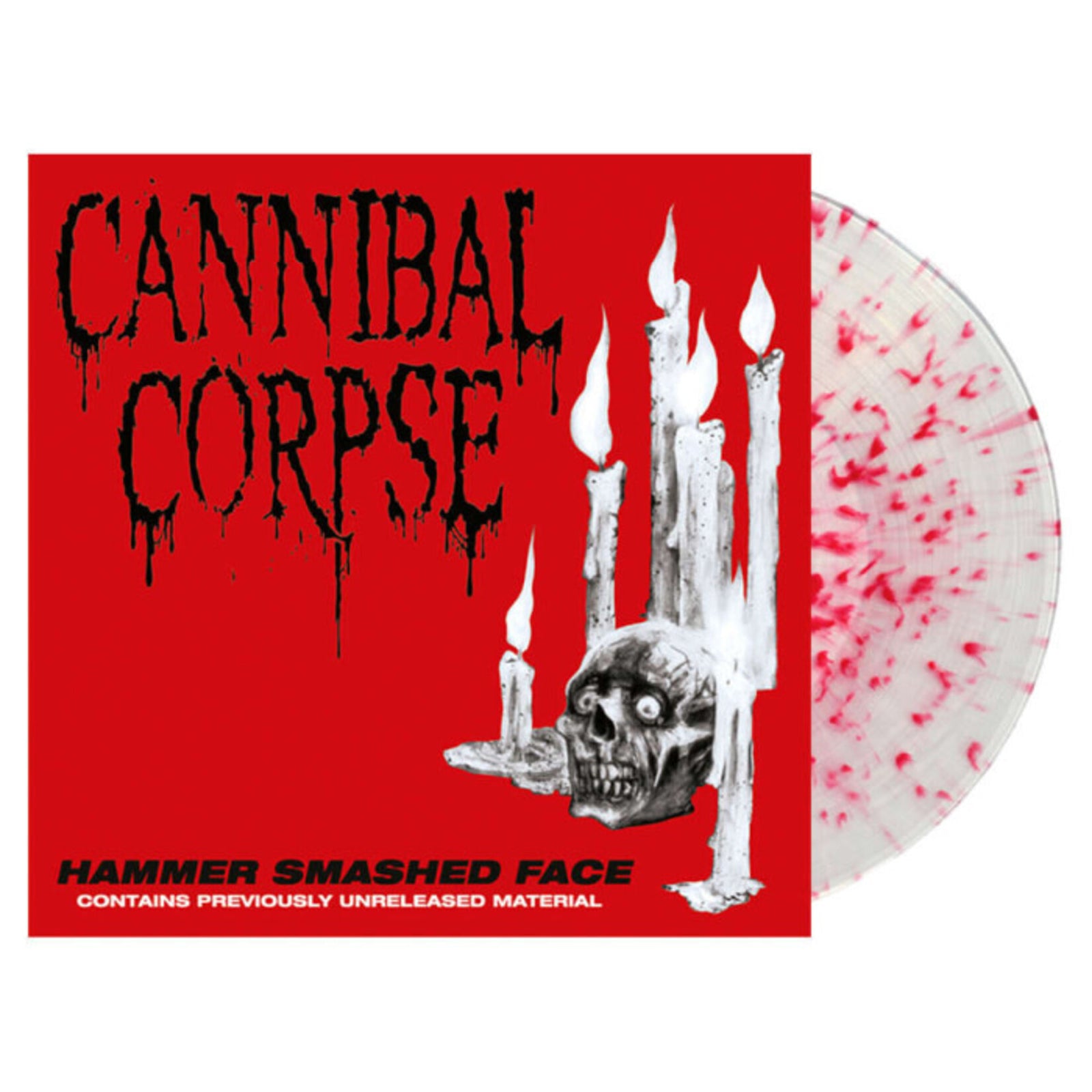 Hammer Smashed Face (Clear w/ Red Splatter Vinyl)