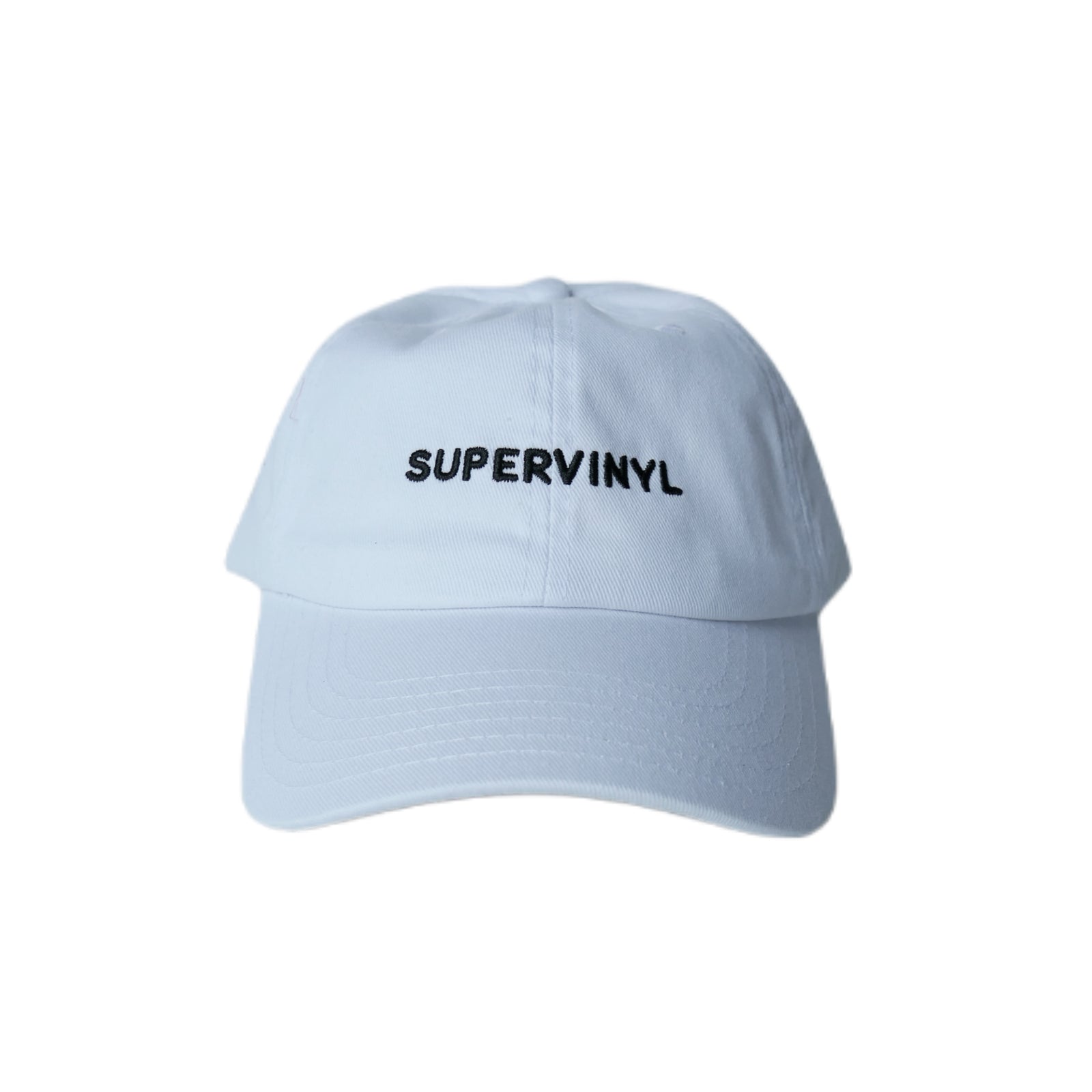 White SUPERVINYL Baseball Cap