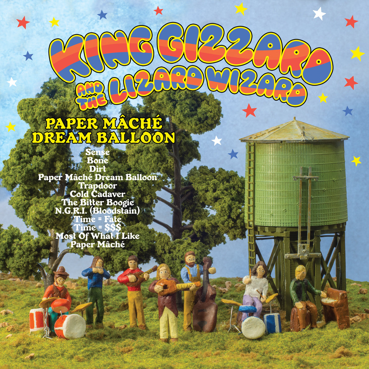 Paper Mache Dream Balloon (Fresh Lemon & Mango Wave Vinyl)