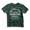 Support Your Local Record Store Green A-Side