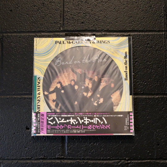 Band on the Run Japan picture disc OBI