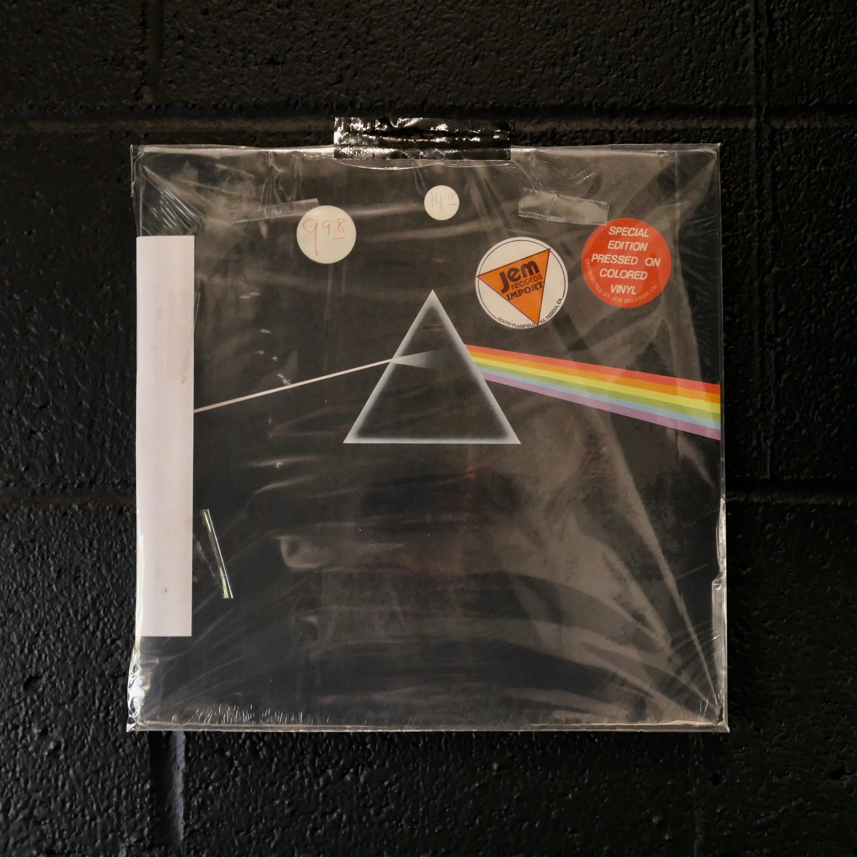 Dark Side of the Moon sealed 1978 (Dutch White Vinyl LP)