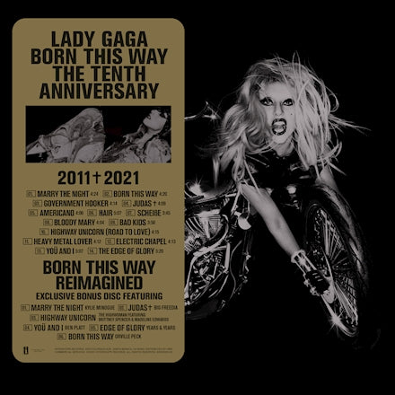 Born This Way Tenth Anniversary Edition (3LP)